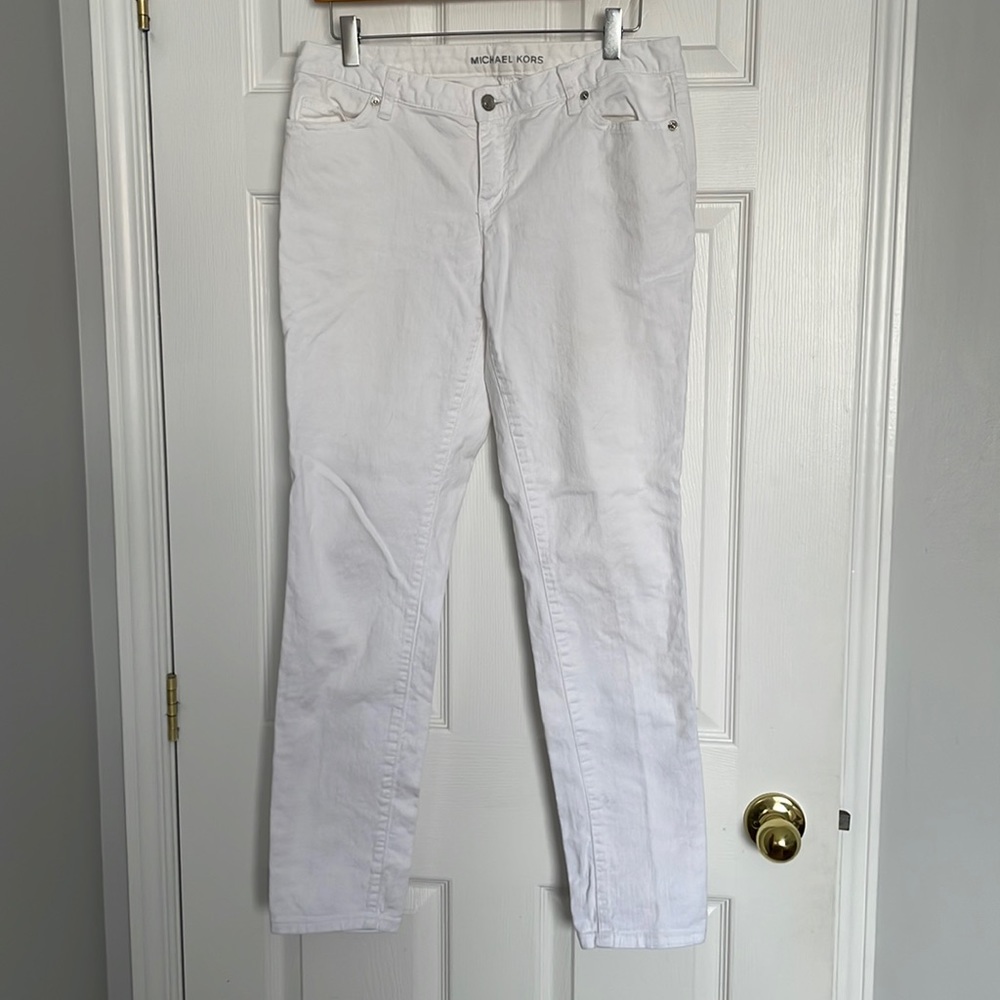 Michael Kors white jeans